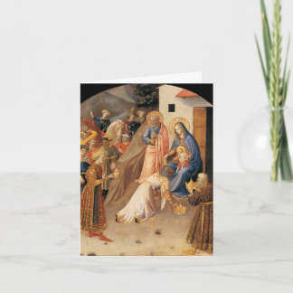 Aspektering av magi med Fra Angelico 1423 Helgkort