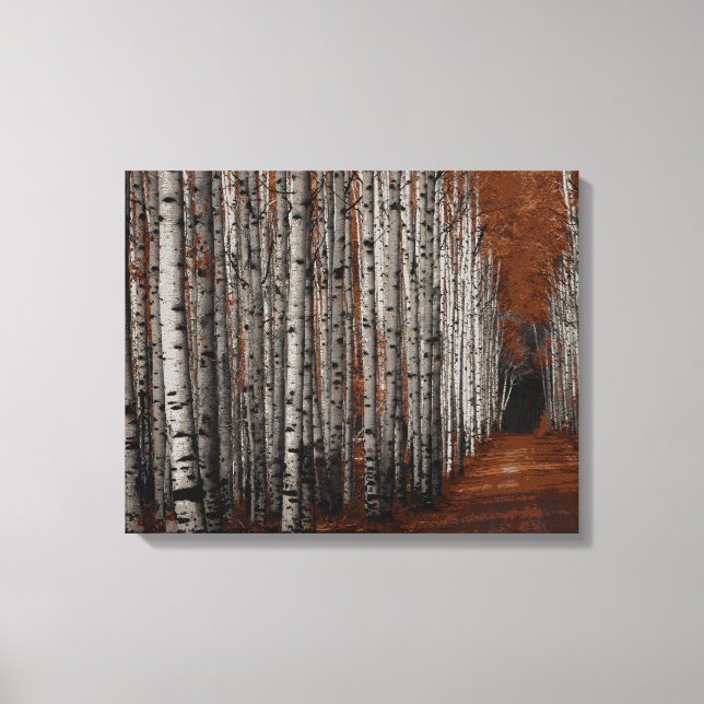 Aspen Alley Fine Art Tre-Kanvastrycket. Canvastryck (Framsida)