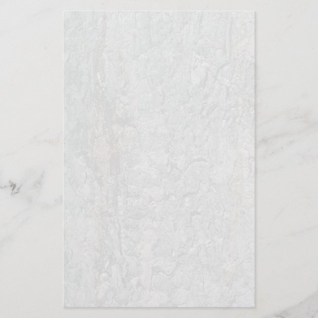 Aspen bark, gult och grått brevpapper (Framsida)