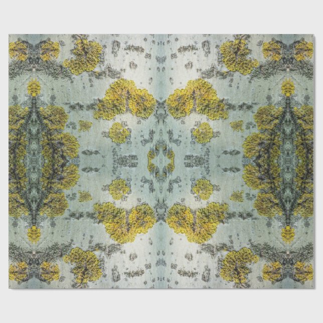 Aspen Bark Struktur Presentpapper (Platt)