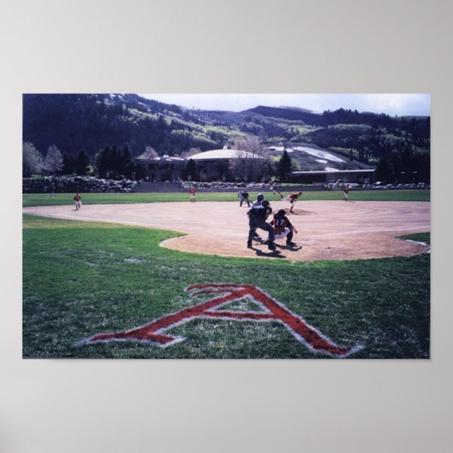 Aspen Baseball Poster (Framsidan)