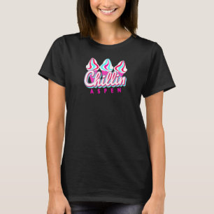 Aspen Chillin Ice Cream Pop Art Aspen Colorado T Shirt