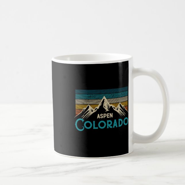 Aspen Colorado Antik  Kaffemugg (Höger)