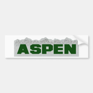 Aspen Colorado Bildekal
