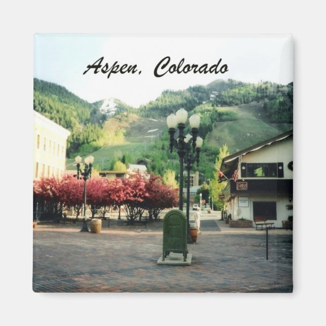 Aspen, Colorado Magnet (Framsidan)