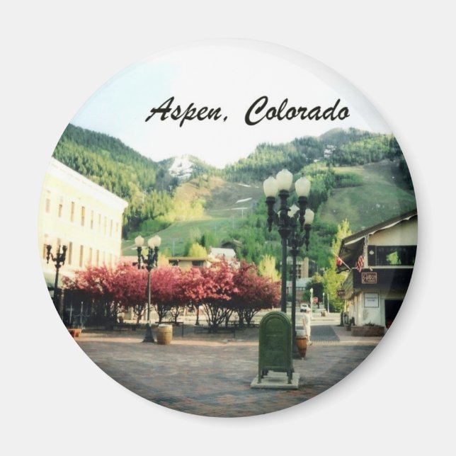 Aspen, Colorado Magnet (Framsidan)