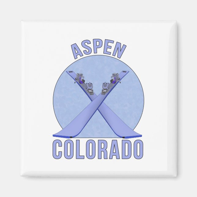 Aspen, Colorado Magnet (Framsidan)
