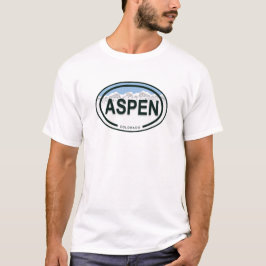 Aspen Colorado Mountain Märkre Shirt Tee Shirt