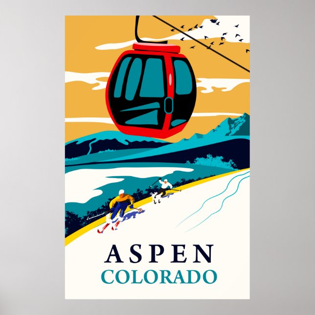 Aspen, Colorado Poster (Framsidan)