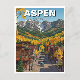 Aspen Colorado Resa Vykort