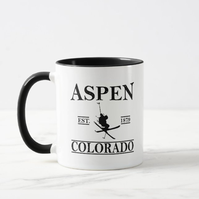Aspen Colorado ski Mugg (Vänster)