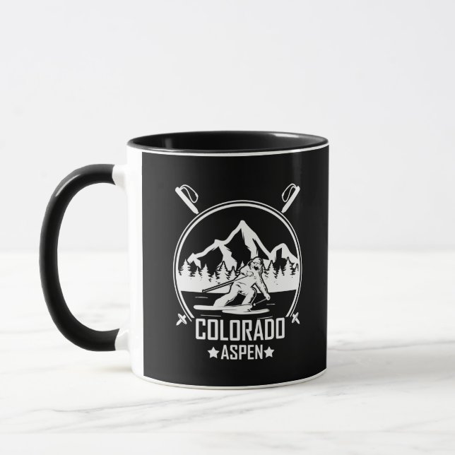 Aspen Colorado ski Mugg (Vänster)