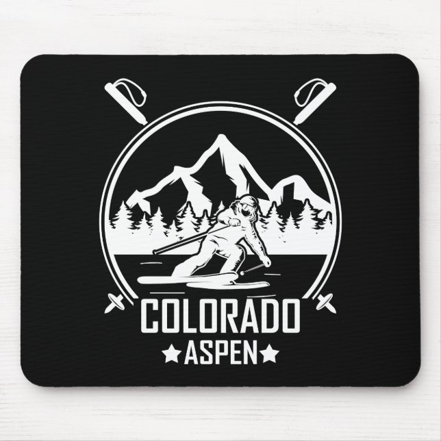 Aspen Colorado ski Musmatta (Framsidan)