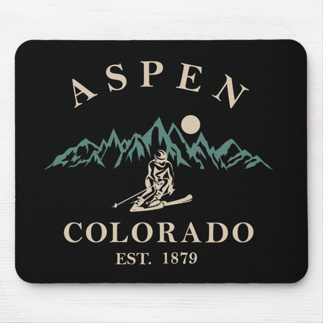 Aspen Colorado ski Musmatta (Framsidan)