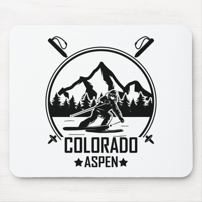 Aspen Colorado Ski Musmatta (Framsidan)