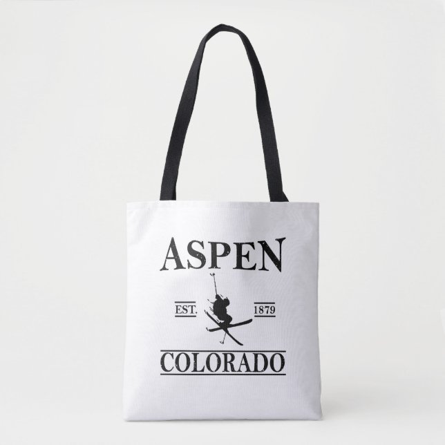 Aspen Colorado ski Tygkasse (Framsida)