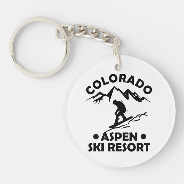 Aspen Colorado-skidorten (Framsidan)