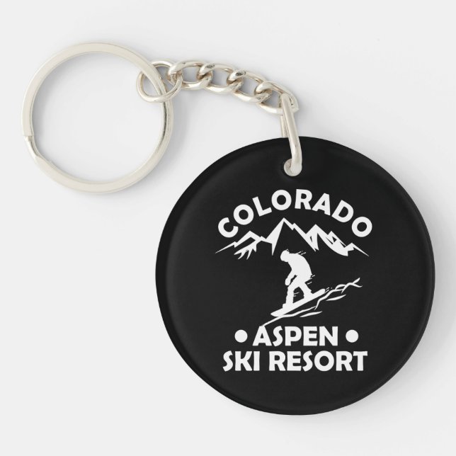 Aspen Colorado-skidorten (Framsidan)