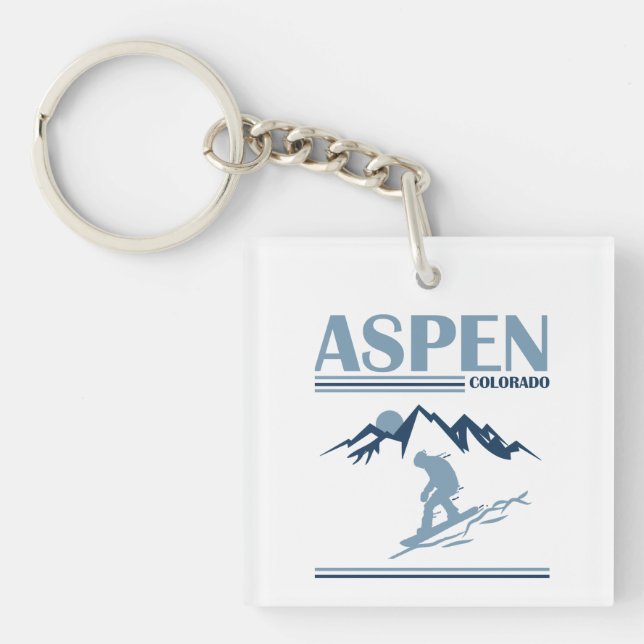 Aspen Colorado-skidorten (Framsidan)