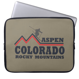 Aspen Colorado-skidorten Laptop Fodral