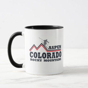 Aspen Colorado-skidorten Mugg