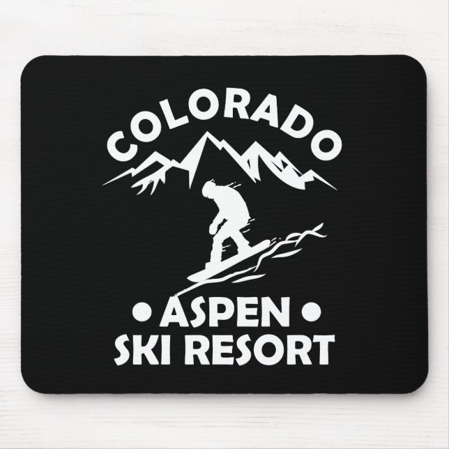 Aspen Colorado-skidorten Musmatta (Framsidan)