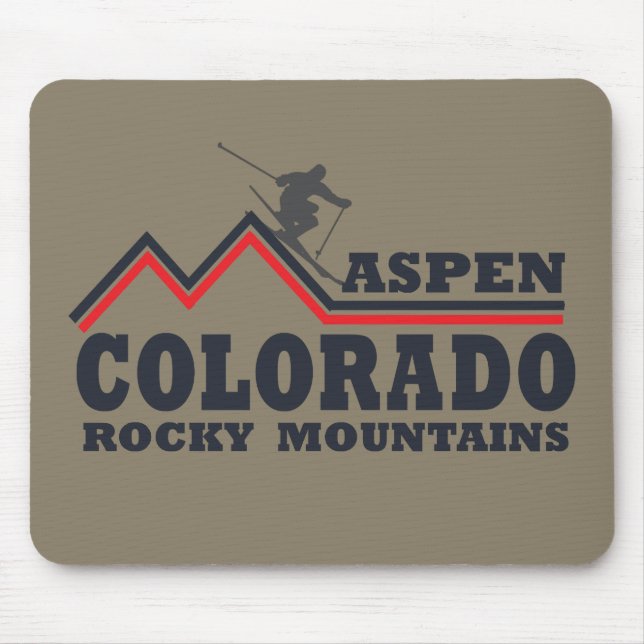 Aspen Colorado-skidorten Musmatta (Framsidan)
