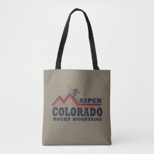 Aspen Colorado-skidorten Tygkasse