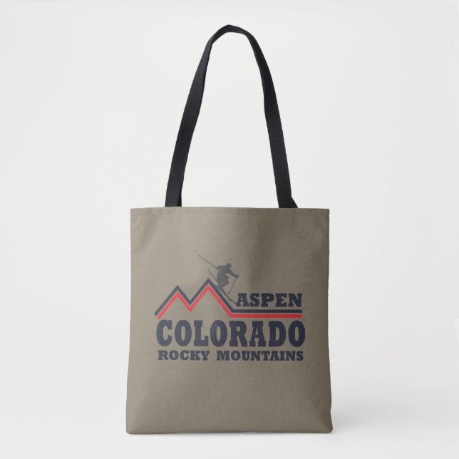 Aspen Colorado-skidorten Tygkasse (Framsida)