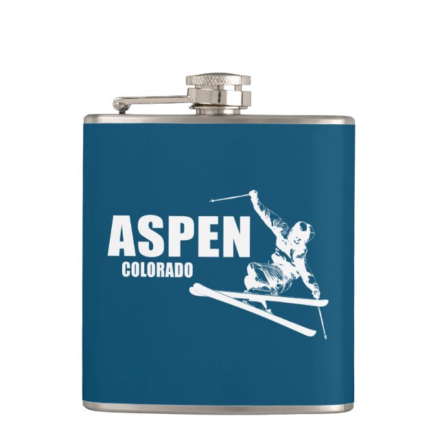 Aspen Colorado Skier Fickplunta (Framsidan)
