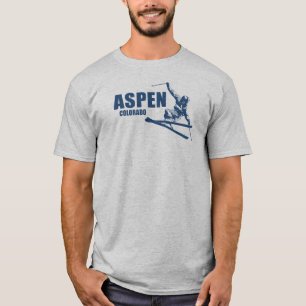 Aspen Colorado Skier T Shirt