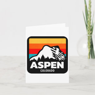 Aspen Colorado Skiing Snowboarding Family Resa Kort