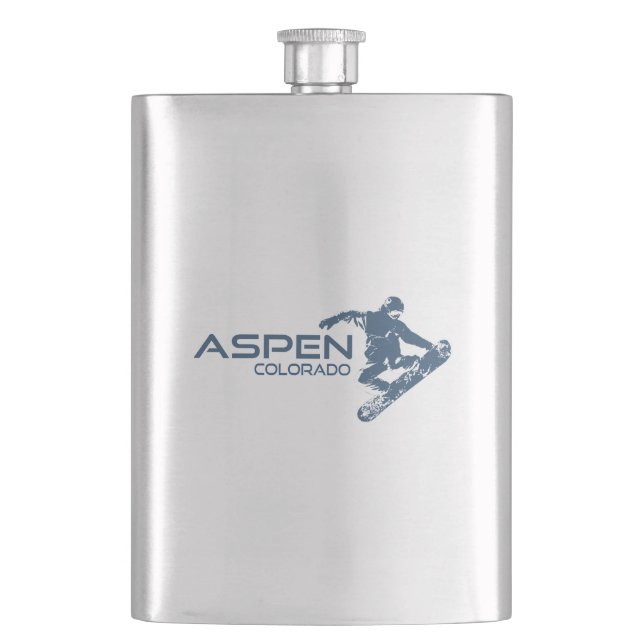 Aspen Colorado Snowboardåkare Fickplunta (Framsidan)