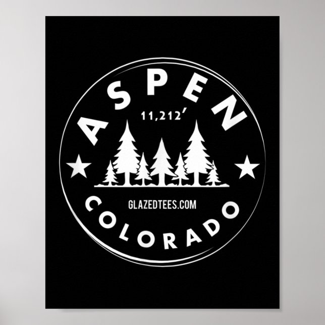 Aspen Colorado - Stor skog  Poster (Framsidan)