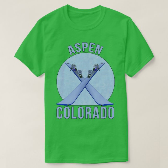 Aspen Colorado T Shirt (Design framsida)