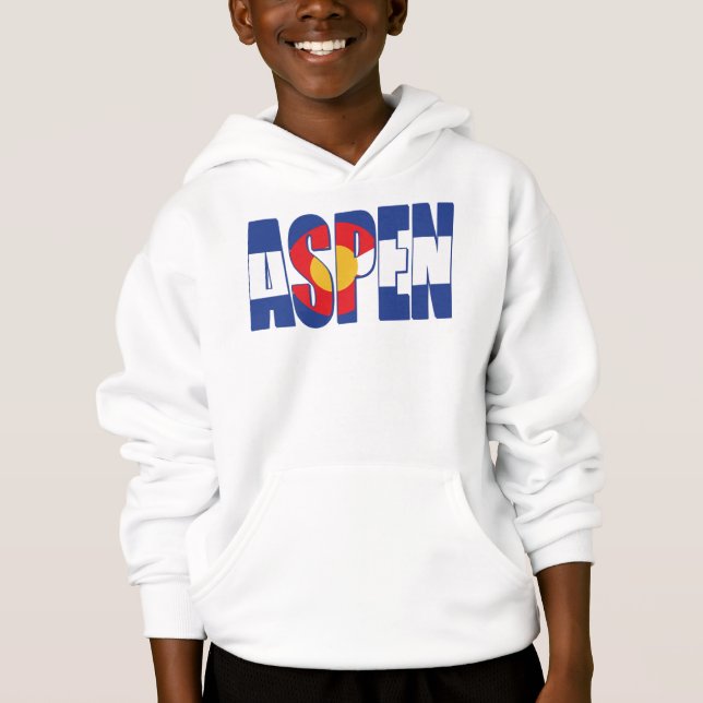 Aspen Colorado T Shirt (Framsida)