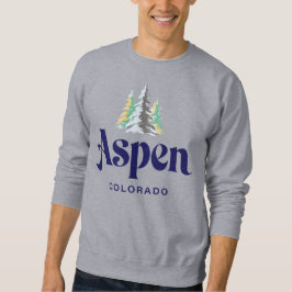 Aspen Colorado United States Lång Ärmad Tröja