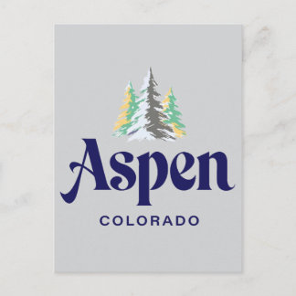 Aspen Colorado United States Vykort