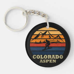 Aspen Colorado vintage snowboarder