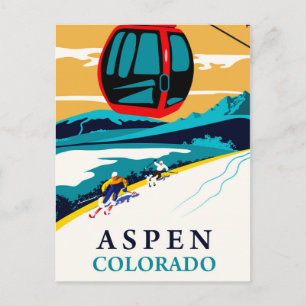 Aspen, Colorado Vykort