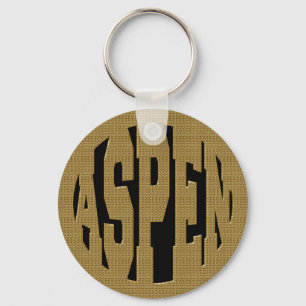 ASPEN - GULD NYCKELRING