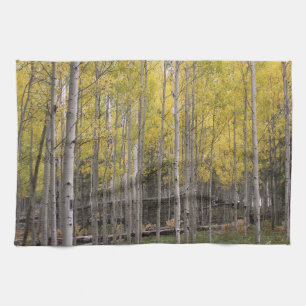 Aspen gult glow kökshandduk