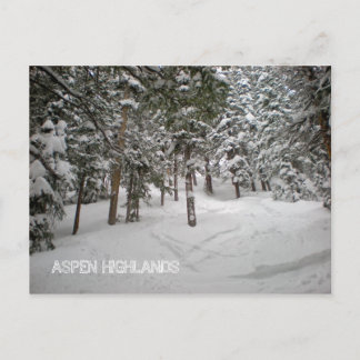 ASPEN HIGHLANDS POSTCARD VYKORT
