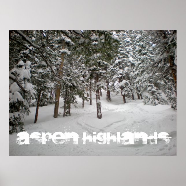 Aspen Highlands Poster (Framsidan)