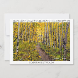 Aspen i Träd i Forest Birthday