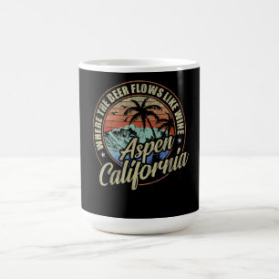 aspen kalifornia där öl flyter som vin kaffemugg