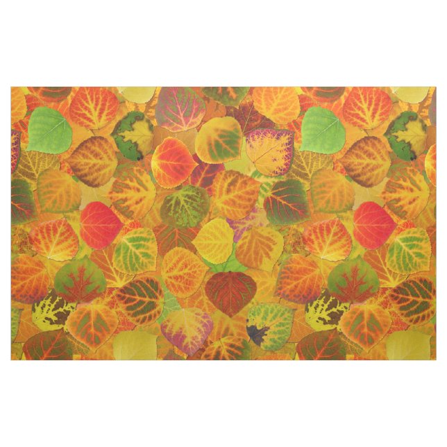 Aspen lämnar collage fast medley seamless 1 tyg (Fat Quarter)