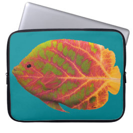 Aspen Leaf Tropisk Fisk 1 Laptop Sleeve