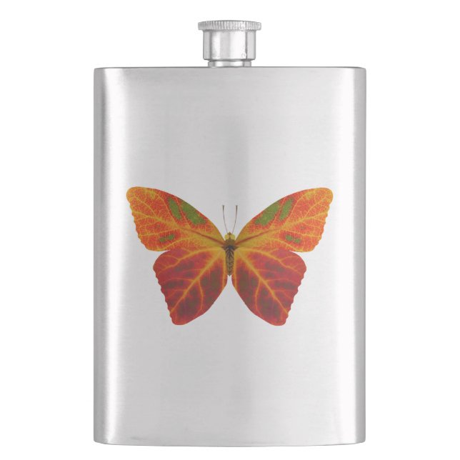 Aspen Löv Butterfly 2 Fickplunta (Framsidan)