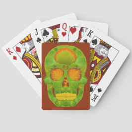 Aspen Löv Skull 10 Casinokort